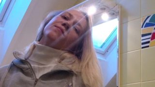 While dressing myself taking goofy selfies