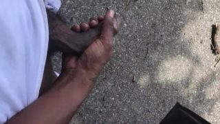 Playing outside the car