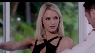 Brunette stranger sucked my delicious dick