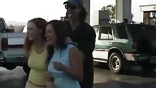 teens in wild bang van gangbang