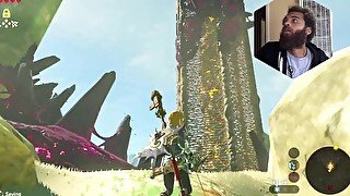 Zelda Breath of the Wild Game Play with Rock Mercury