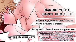 My Hero Academia Bakugou Makes You a Happy Cum-Slut!