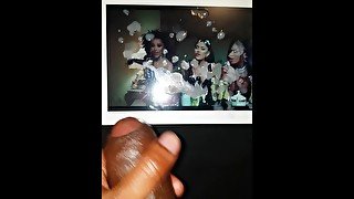 Ariana Grande - 34+35 Remix Feat Doja Cat and Megan Thee Stallion Takes Huge Facial - Cum Tribute