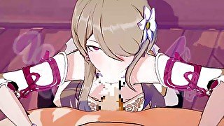 【崩壊3rd リタロスヴァイセ】リタロスヴァイセがフェラチオで搾り取ってくれるだけ