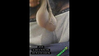 Saggy Huge Nuts (Quick SnapChat)