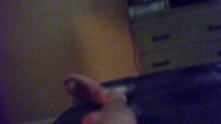 Jacking off and testing the glasses cam