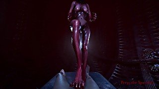 3D horror monsters anal sex in hell