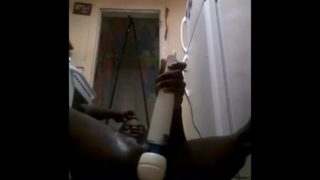 Cumming with my vibrator 