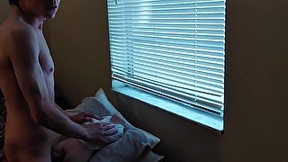 Quickie fuck with my sex doll and cum inside