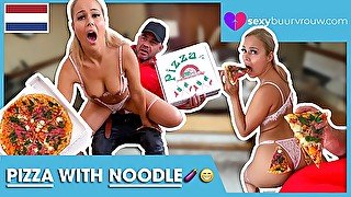 Dutch pizza delivery guy: 1. blowjob, 2. fuck: SASHA! (Amsterdam) - SEXYBUURVROUW