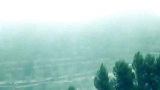 Beautiful Brazilian babes get fucked in the woods