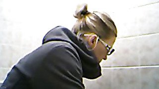 Nice young girl spied on toilet 3