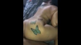 Her moaning made me cum quick