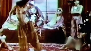 EXOTIC SLAVE GIRL DANCE - vintage harem striptease