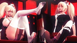 [DANGANRONPA] Junko Enoshima wants to tease you (3D PORN 60 FPS)