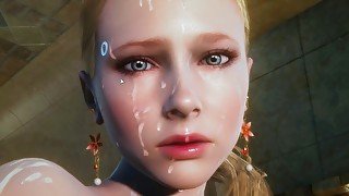 Detroit : Become Human - Chloe passionate sex - Futa