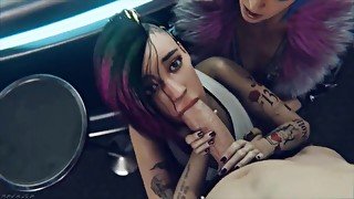 Cyberpunk 2077 Blowjob