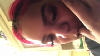 Was at cousin house and was very horny so i went to the bathroom