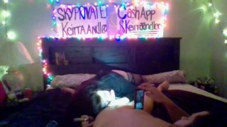 smoking big tits gives blow job!