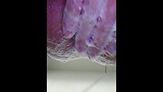 ただアナルを洗う動画