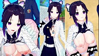 【エロゲーコイカツ！】鬼滅の刃 蝴蝶忍3DCG巨乳アニメ動画[Hentai Game Koikatsu! Demon Slayer Shinobu Kocho(Anime 3DCG Video)]