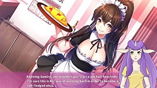 Ninnin Days Uncensored Guide Part 4 Hot Ninja Maid