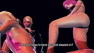 Female knight lose to monster ork - episode.24