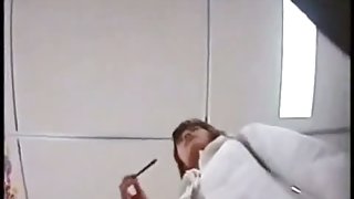 Incredibly hot asses in a drug store caught on an upskirt spy cam