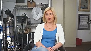 First big black cock on audition