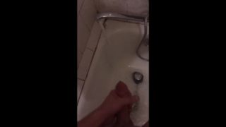 Pissing and jerk off