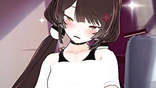 【にじさんじ 戌亥とこ(シャツ)】戌亥とこ(シャツ)がふたなりオナニーで絶頂するだけ