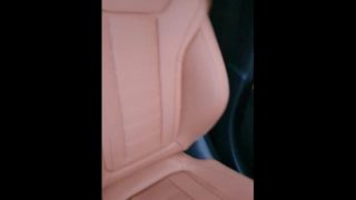 Step mom make step son cum in 20 seconds in the car