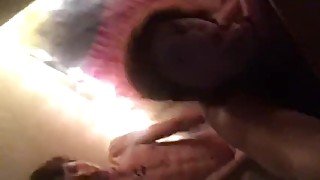 hot amateur teen gets fucked from behind in college dorm