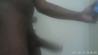 Nutted on the bathroom floor watching BeckyWhyte on my Z Fold BBC