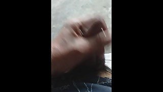 Jerking off at the garage....