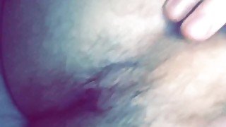 Try to finger myself before I ride a Dick