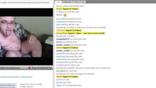 Self Facial on Chaturbate! Webcam Screen Recording, Hard after Cumming