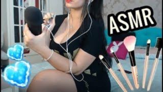 SFW [ASMR BINAURAL] Microphone Brushing, Scratching & Stroking Ear to Ear