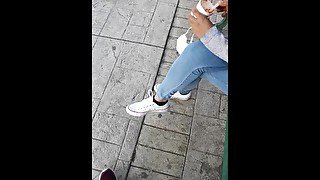 Sexo por Dinero EN PUBLICO con MEXICANA DESCONOCIDA