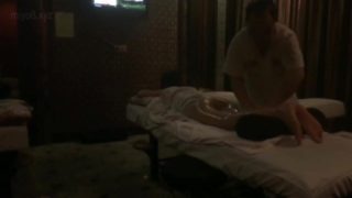 A man gives a beautiful girl a massage girlfriend Rolastion - Anna