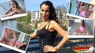 GERMAN SCOUT - Huge Tits MILF Valentina First Anal Sex at Street Casting
