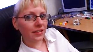 European fuckfest movie with blonde sucking fat pecker