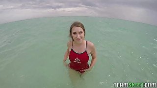 Lifeguard on dick duty