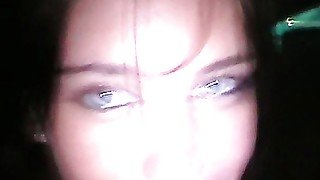 Amateur sexy couple heated in the bar