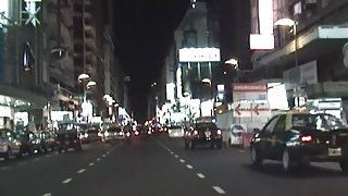 Taxi driver fucking doll in doggy on adult spycam