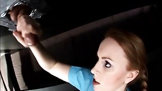 Impatient Nurse Uses Milking Table To Jerk Her Patient.