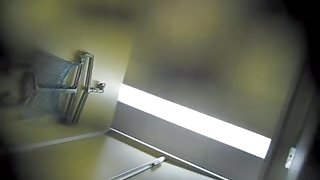 Girl takes off her skirt and stays in sexy panty on cam