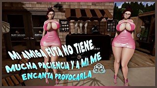 JOI -Mi amiga Futa no tiene mucha paciencia y a mi me encanta provocarla- LoReN ♥