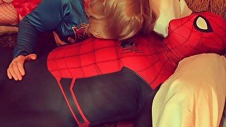 Supergirl FUCKS Spiderman