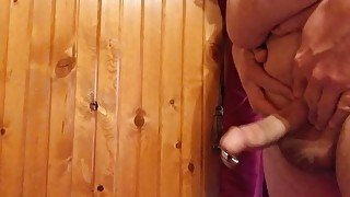 Cumming a Massive Load Off the Screen - MrDicksDick